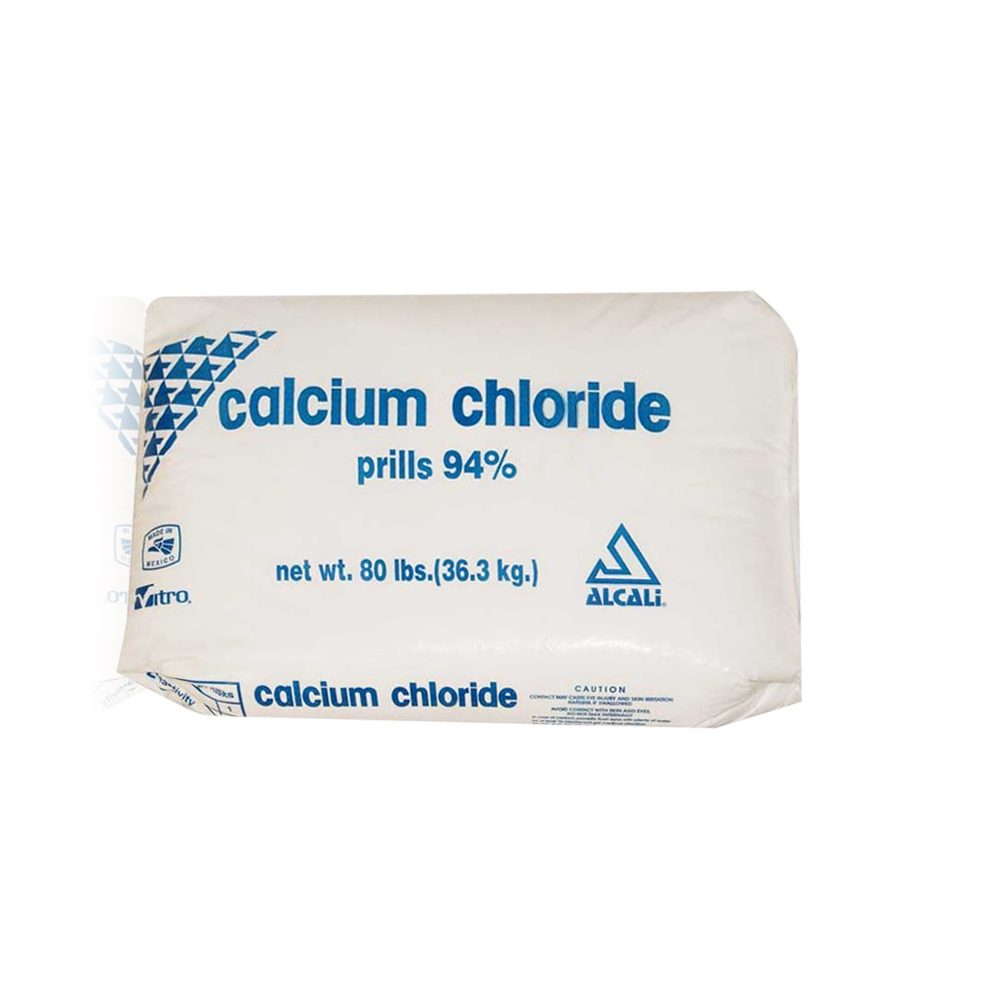Saco de cloruro de calcio 36kg - TOJAL- Maquinaría y herramientas para la  fabricación de paletas y nieves